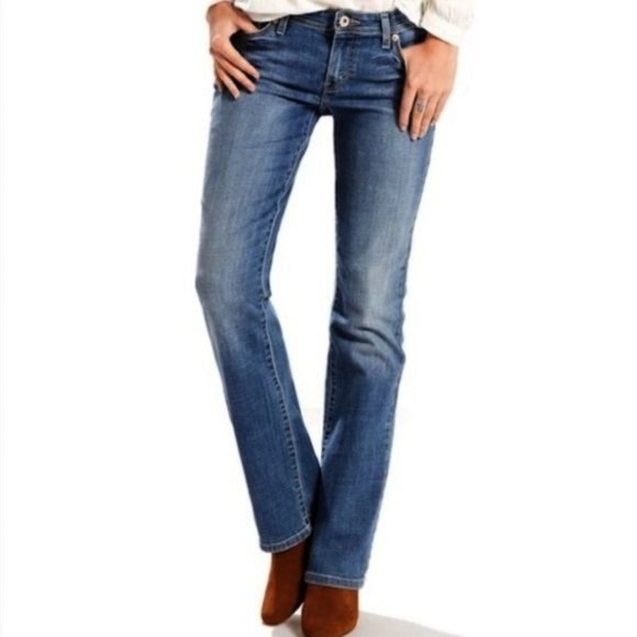 LEVI'S 526 Mid-Rise Slender Boot Cut Jeans [B4] - Picture 7 of 7